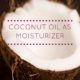 Coconut Oil as Moisturizer
