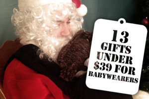 13 Gifts Under $39 for Babywearers