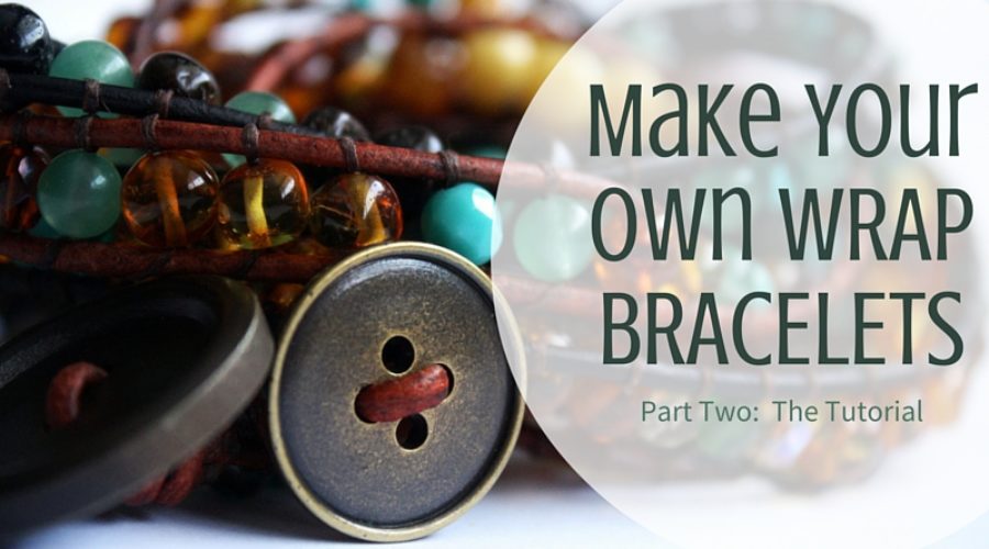 How to Turn Old Amber into a Stunning Wrap Bracelet