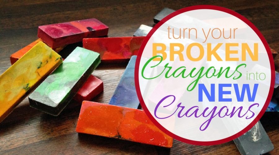 Turning Old Crayons into New Crayons